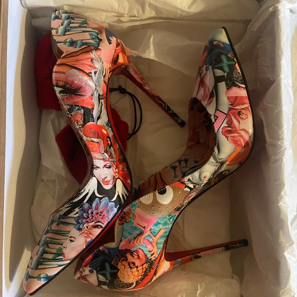 Black So Kate 120 Patent Christian Louboutin - Size 36 Pump